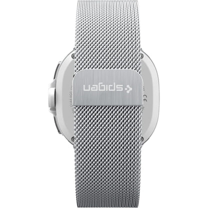Spigen Metal Fit band voor Samsung Galaxy Watch9 / Watch8 / Watch8 Classic Series, Zilver AMP10121
