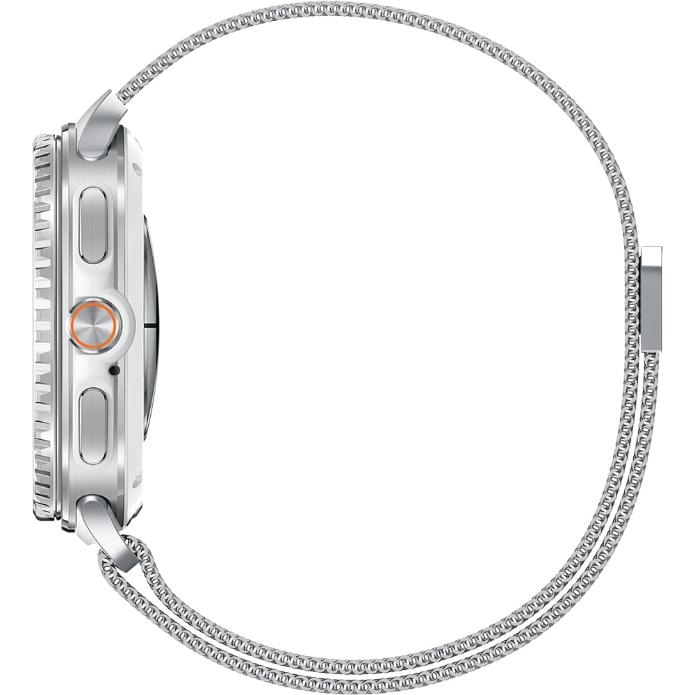 Spigen Metal Fit band voor Samsung Galaxy Watch9 / Watch8 / Watch8 Classic Series, Zilver AMP10121
