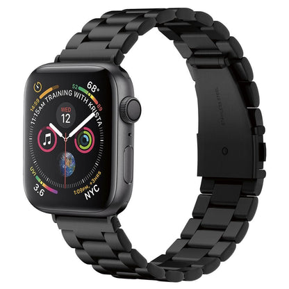 Spigen Modern Fit band voor Apple Watch 49mm / 46mm / 45mm / 44mm / 42mm Series, Zwart 062MP25403