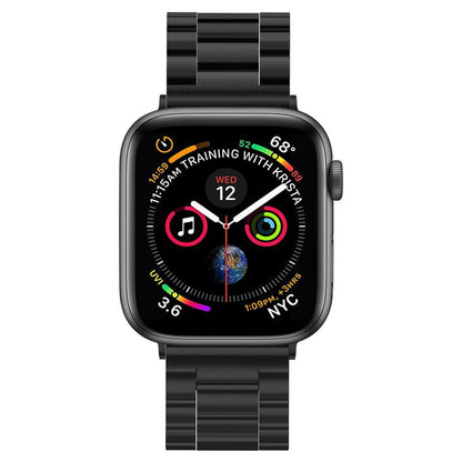 Spigen Modern Fit band voor Apple Watch 49mm / 46mm / 45mm / 44mm / 42mm Series, Zwart 062MP25403