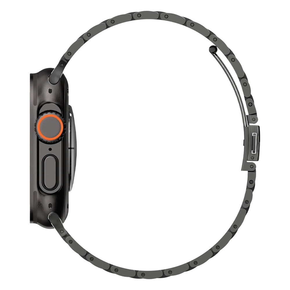 Spigen Modern Fit band voor Apple Watch 49mm / 46mm / 45mm / 44mm / 42mm Series, Zwart AMP11577