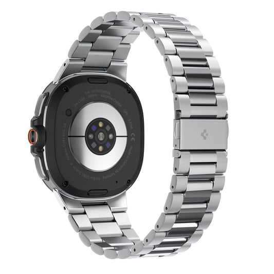 Spigen Modern Fit band voor Samsung Galaxy Watch8 / Watch8 Classic Series, Zilver