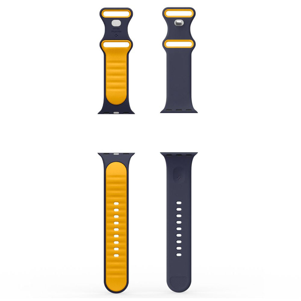 Spigen Nano Pop band voor Apple Watch 42mm / 41mm / 40mm / 38mm Series, Marineblauw AMP09325