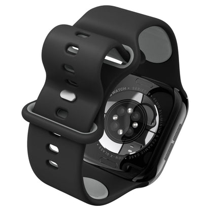 Spigen Nano Pop band voor Apple Watch 49mm / 46mm / 45mm / 44mm / 42mm Series, Zwart AMP09321