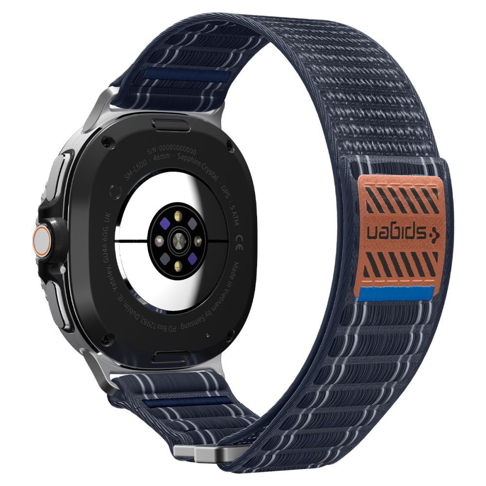 Spigen WBF0 Armband für Samsung Galaxy Watch8 / Watch8 Classic Series, Marineblau AMP10155