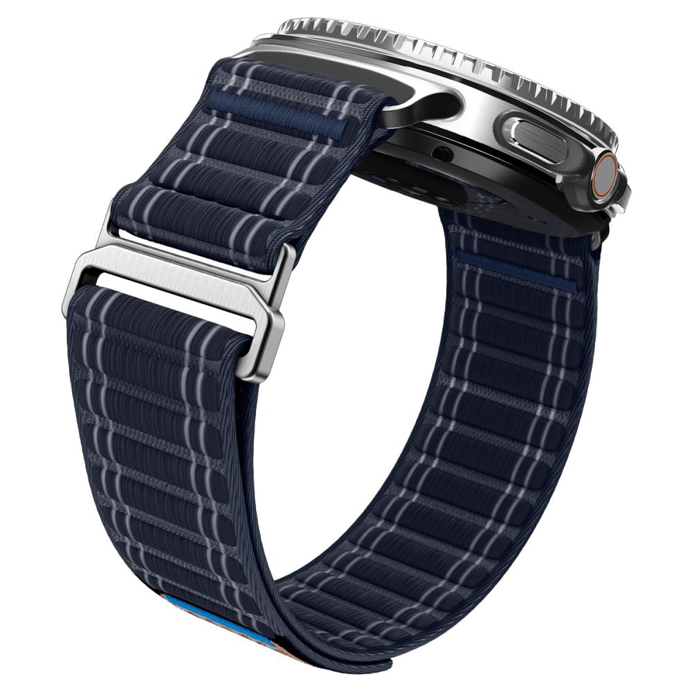Spigen WBF0 Armband für Samsung Galaxy Watch8 / Watch8 Classic Series, Marineblau AMP10155