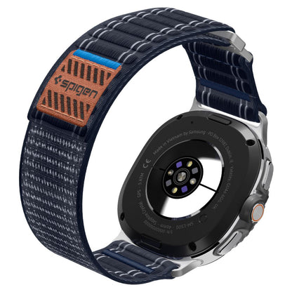Spigen WBF0 Armband für Samsung Galaxy Watch8 / Watch8 Classic Series, Marineblau AMP10155