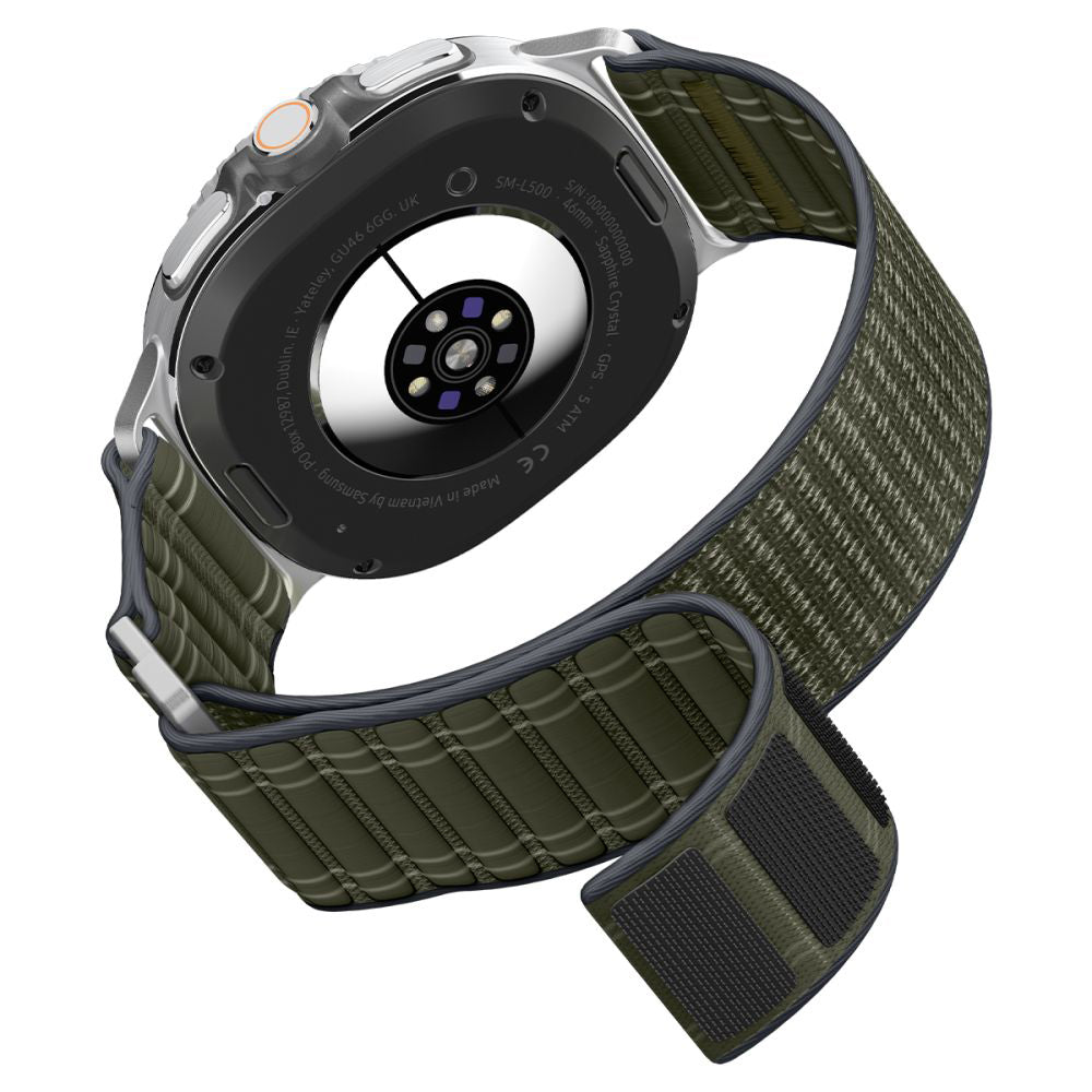 Bracelet Spigen WBF0 pour Samsung Galaxy Watch8 / Watch8 Classic Series, Vert AMP10154