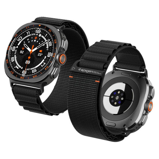 Spigen WBF1 band voor Samsung Galaxy Watch Ultra Series, Zwart AMP11613