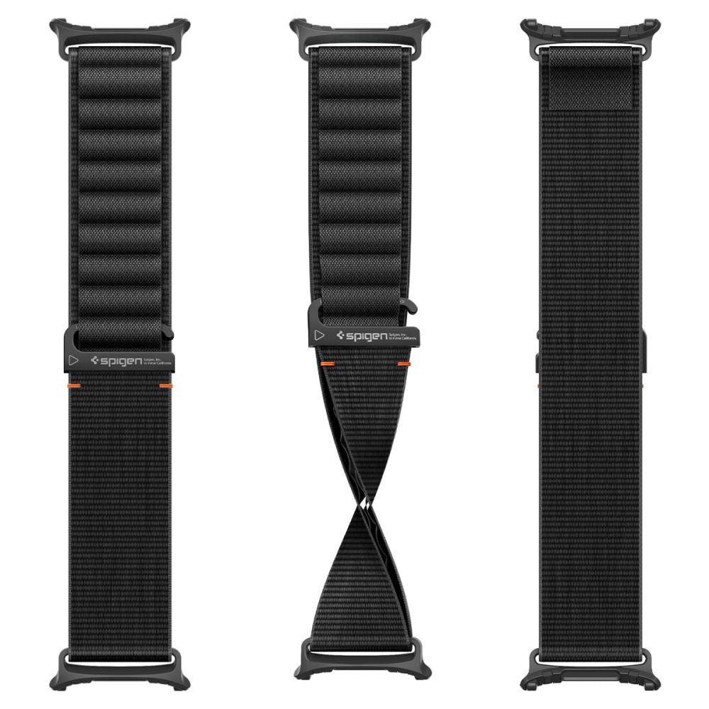 Spigen WBF1 band voor Samsung Galaxy Watch Ultra Series, Zwart AMP11613
