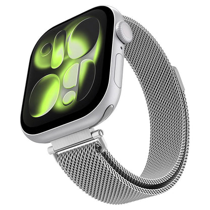 Spigen WBM4 Armband für Apple Watch 42mm / 41mm / 40mm Series, Silber AMP10498