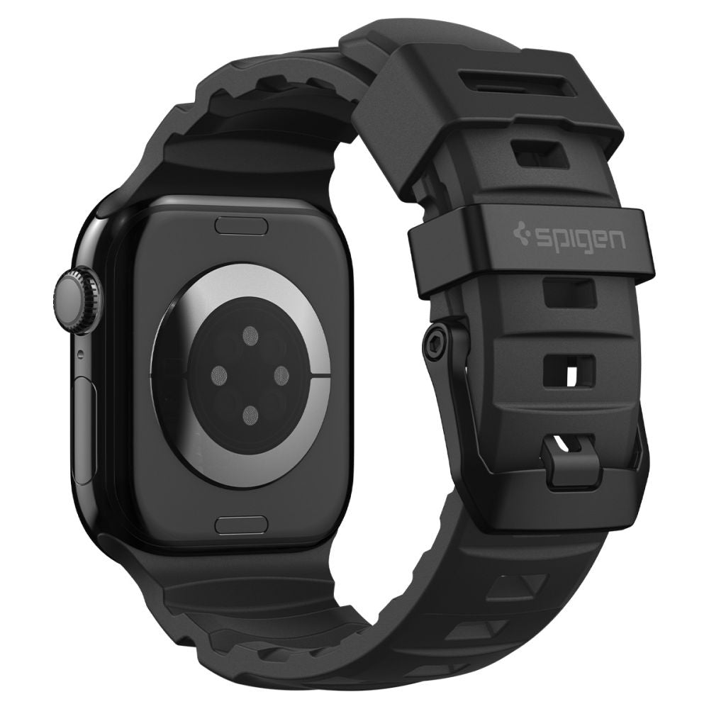 Bracelet Spigen WBS2 pour Apple Watch 49mm / 46mm / 45mm / 44mm Series, Noir