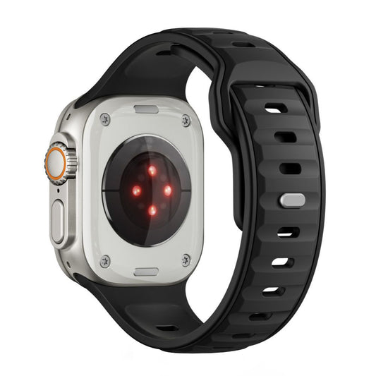 Bracelet Tech-Protect Iconband Line pour Apple Watch 49mm / 46mm / 45mm / 44mm Series, Noir