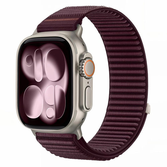 Bracelet Tech-Protect NylonLoop pour Apple Watch 49 mm / 46 mm / 45 mm / 44 mm Series, bordeaux
