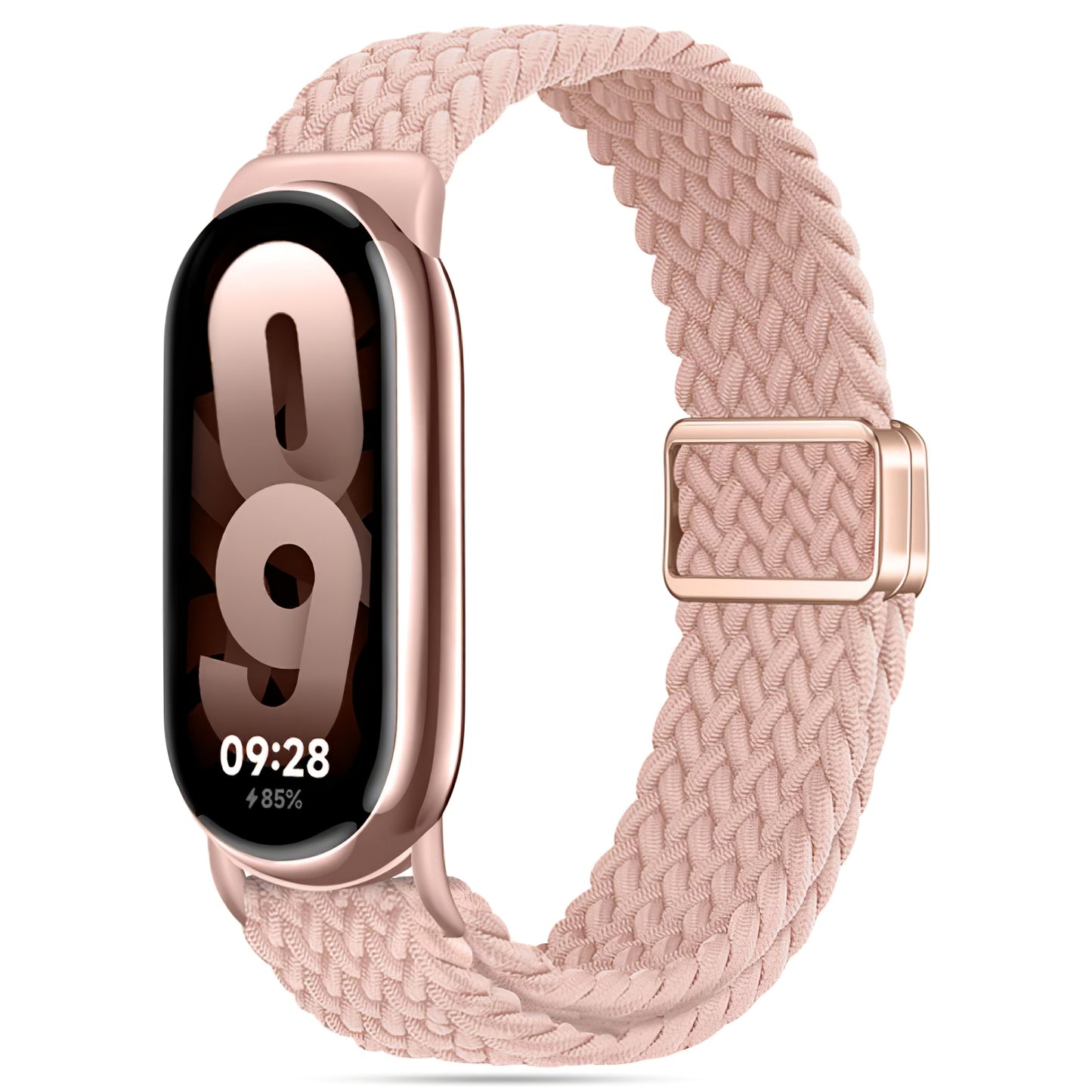 Tech-Protect NylonMag Strap pour Xiaomi Smart Band 8/9, rose 