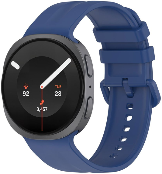 Tech-Protect Silicone Evo Armband für Samsung Galaxy Watch9 / Watch8 / Watch8 Classic Series, Marineblau