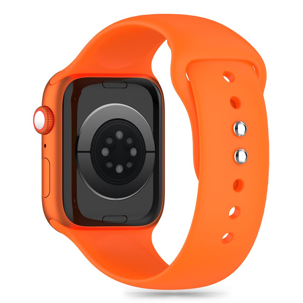 Tech-Protect Bracelet en silicone pour Apple Watch 41mm / 40mm / 38mm Series, Orange 