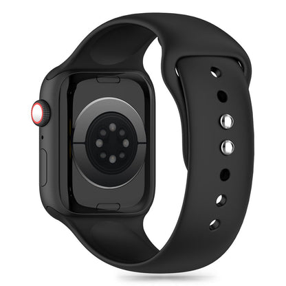 Tech-Protect Bracelet en silicone pour Apple Watch 49mm / 45mm / 44mm / 42mm Series, noir 