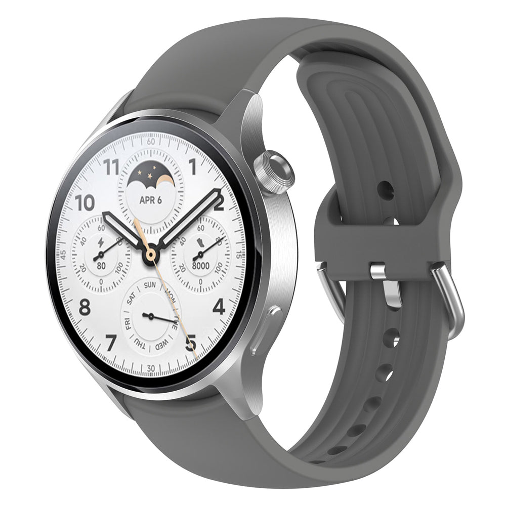 Techsuit W003 Armband für Huawei Watch / Xiaomi Watch Series, 22mm, Grau