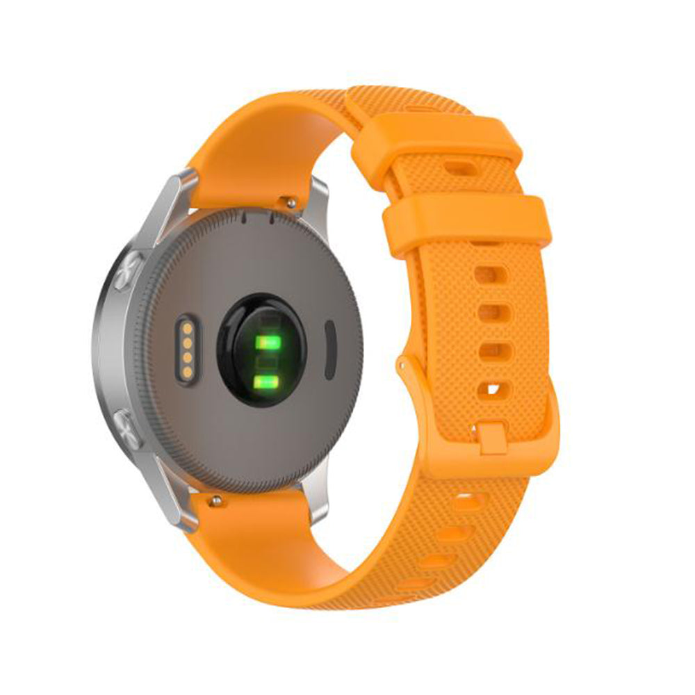 Techsuit W006 Armband für Samsung Galaxy Watch / Huawei Watch Series, 22mm, Orange