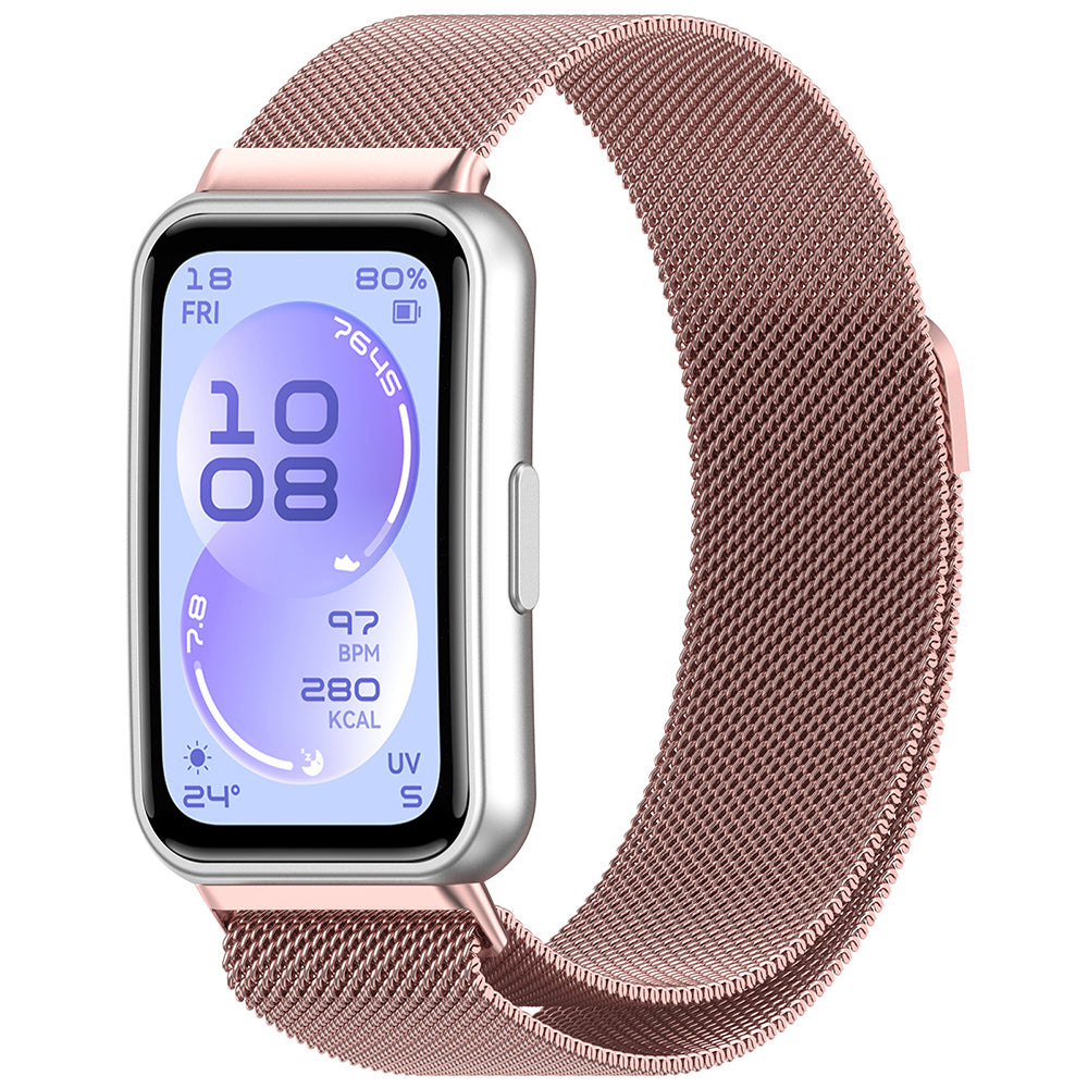Bracelet Techsuit W009 pour Huawei Band 11 / 11 Pro, Rose