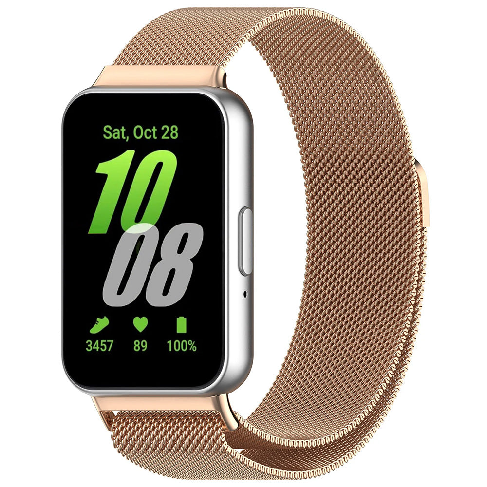 Techsuit W009 band voor Samsung Galaxy Fit3 R39M, Roze Goud