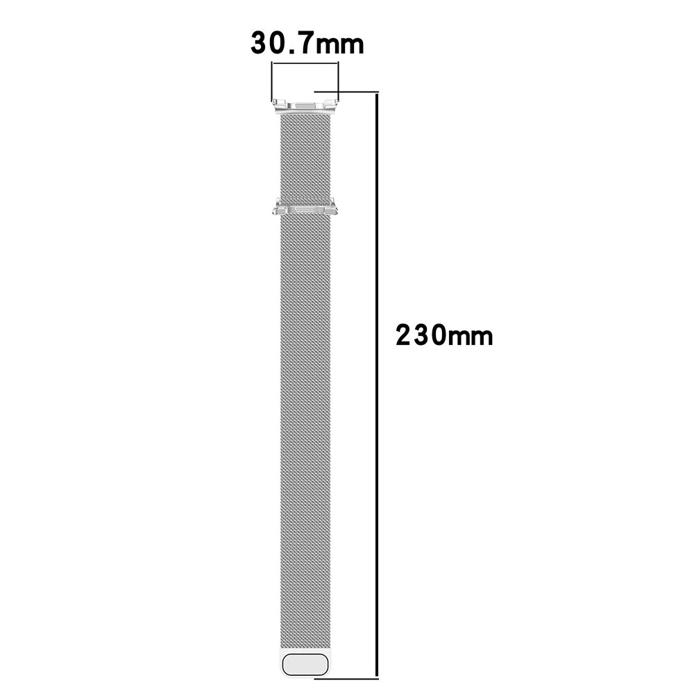 Techsuit W009 band voor Samsung Galaxy Watch 8 Classic / Watch8 44mm / Watch 8 40mm, Beige