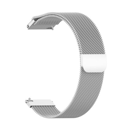 Bracelet Techsuit W009 pour Samsung Galaxy Watch / Huawei Watch Series, 20mm, Argenté