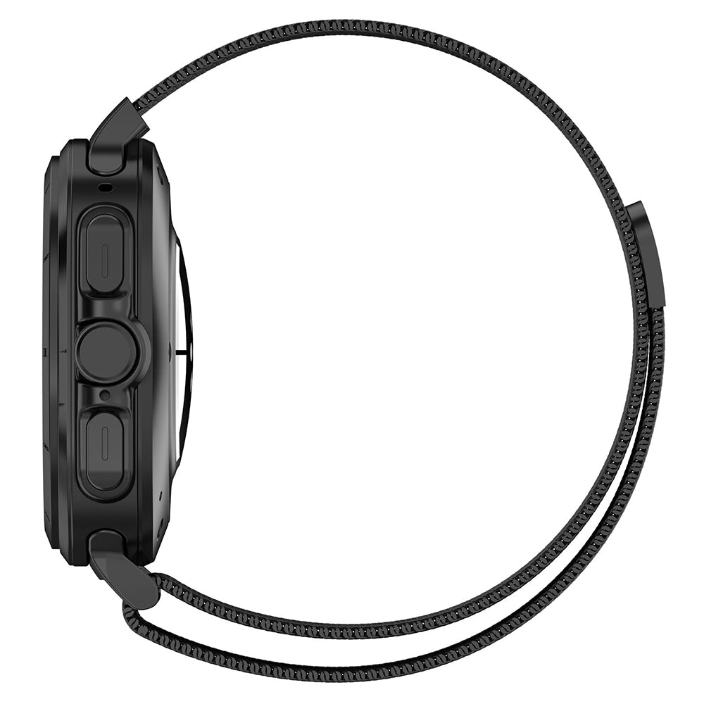 Techsuit W009 Armband für Samsung Galaxy Watch Ultra, Silber