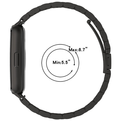 Techsuit W010 Armband für Huawei Band 11 / 11 Pro, Silber