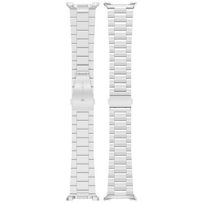 Techsuit W010 band voor Samsung Galaxy Watch 8 Classic / Watch8 44mm / Watch 8 40mm, Zilver