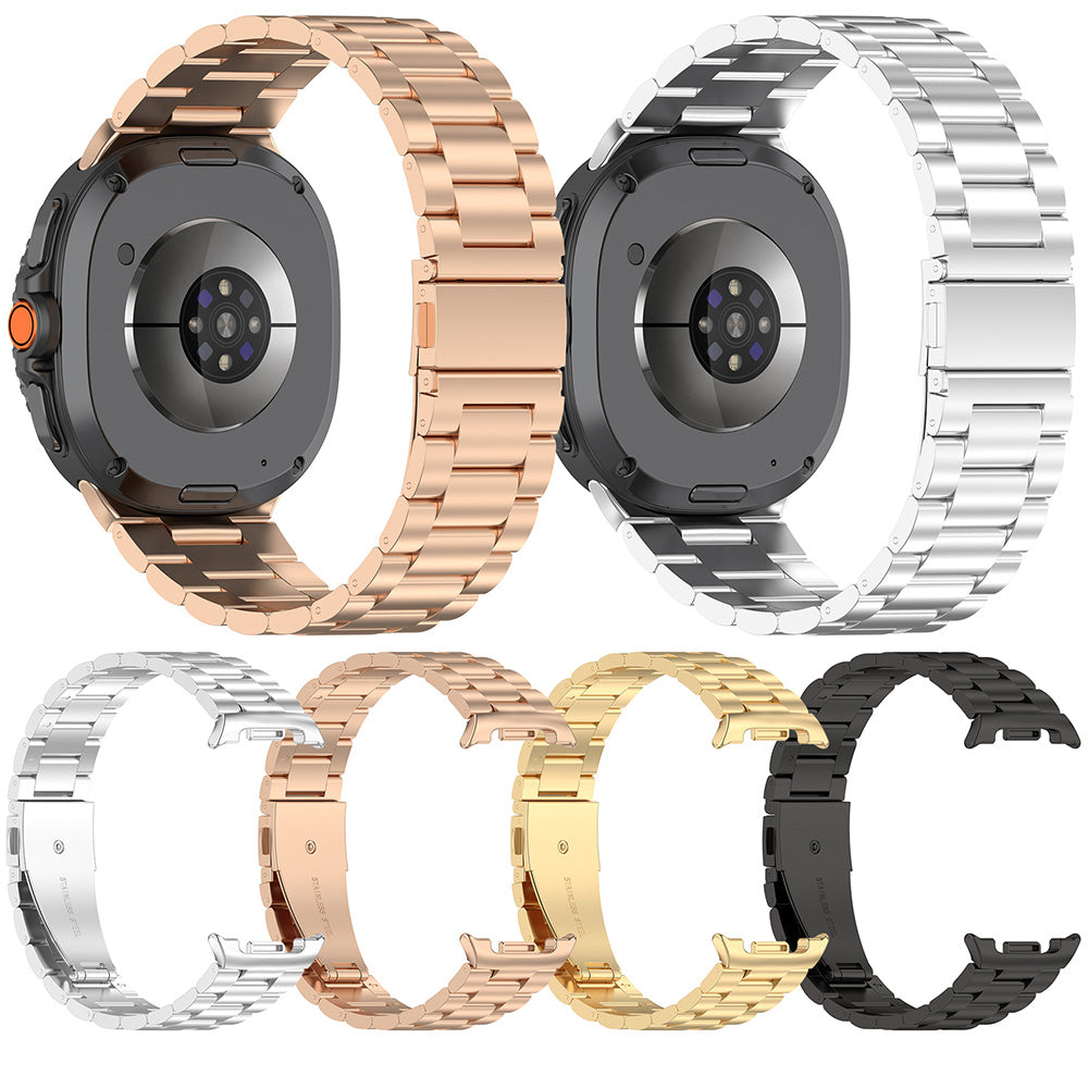 Techsuit W010 band voor Samsung Galaxy Watch 8 Classic / Watch8 44mm / Watch 8 40mm, Zilver