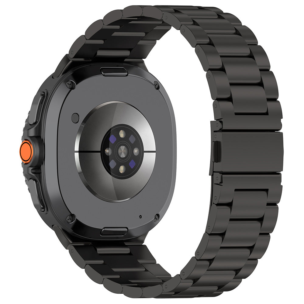 Bracelet Techsuit W010 pour Samsung Galaxy Watch 8 Classic / Watch8 44mm / Watch 8 40mm, Noir