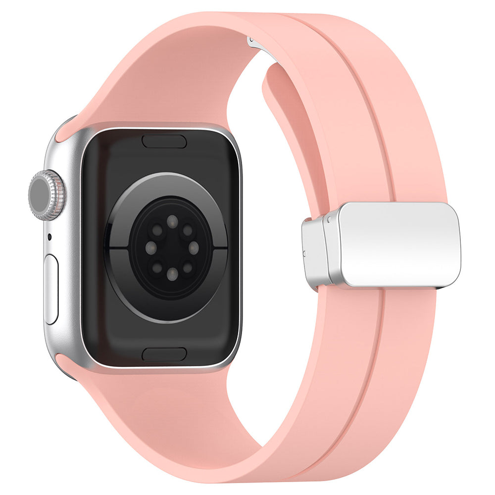 Techsuit W011 band voor Apple Watch 49mm / 46mm / 45mm / 44mm / 42mm Series, Roze
