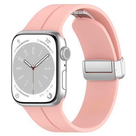 Bracelet Techsuit W011 pour Apple Watch 49mm / 46mm / 45mm / 44mm / 42mm Series, Rose