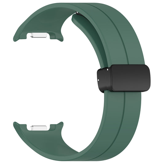 Bracelet Techsuit W011 pour Samsung Galaxy Watch 8 Classic / Watch8 44mm / Watch 8 40mm, Vert Foncé