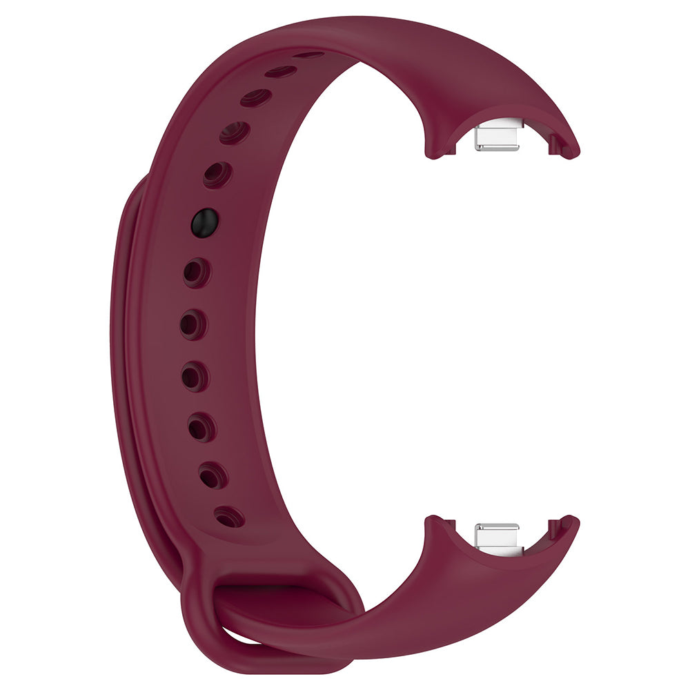 Bracelet Techsuit W014 pour Xiaomi Smart Band 9 / 8, Rouge Foncé