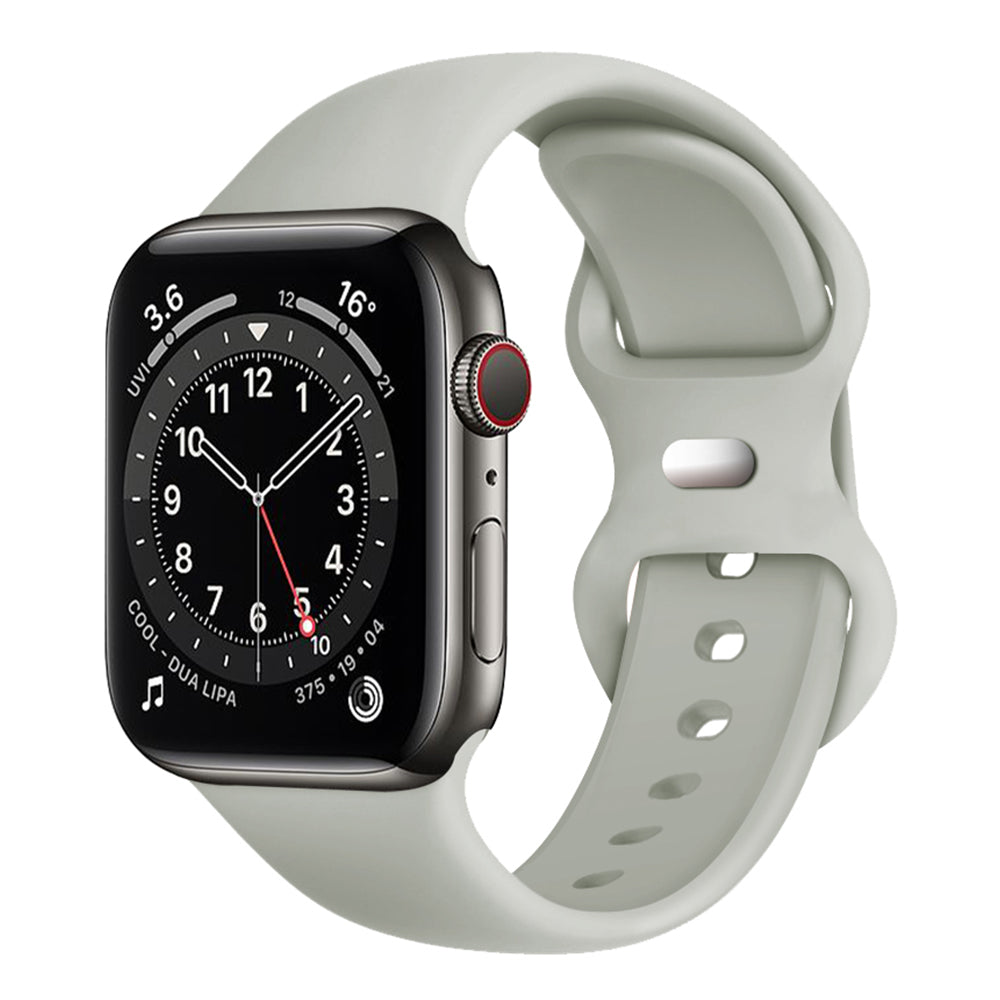Techsuit W031 band voor Apple Watch 42mm / 41mm / 40mm / 38mm Series, Gri