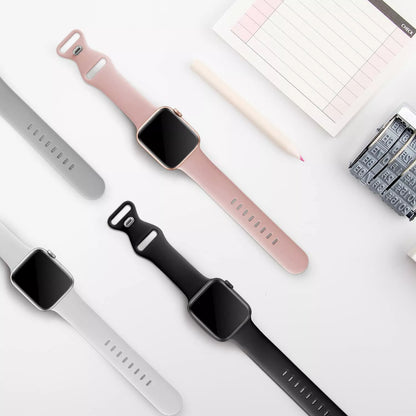 Techsuit W031 band voor Apple Watch 42mm / 41mm / 40mm / 38mm Series, Gri