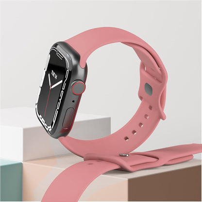 Techsuit W031 band voor Apple Watch 42mm / 41mm / 40mm / 38mm Series, Roze