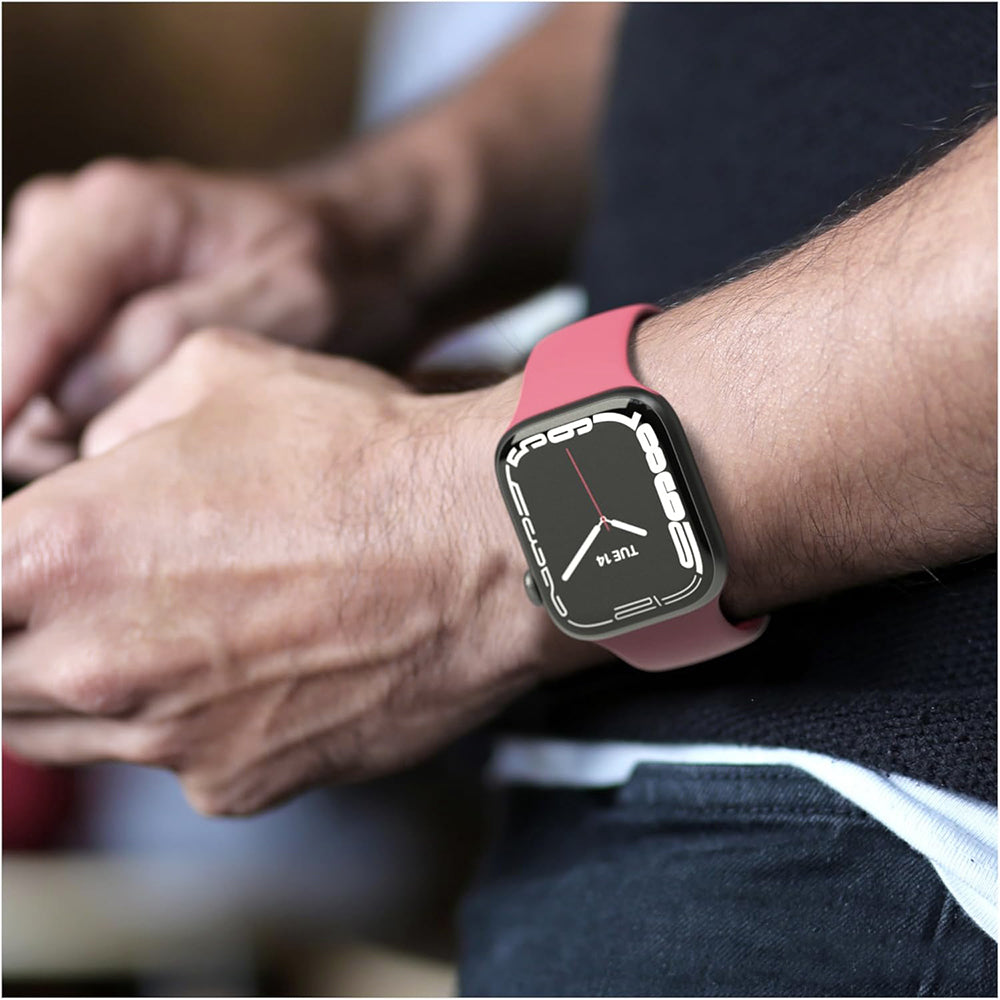 Techsuit W031 band voor Apple Watch 42mm / 41mm / 40mm / 38mm Series, Roze