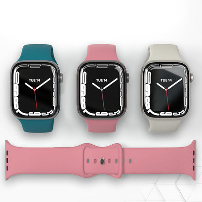 Techsuit W031 band voor Apple Watch 42mm / 41mm / 40mm / 38mm Series, Roze