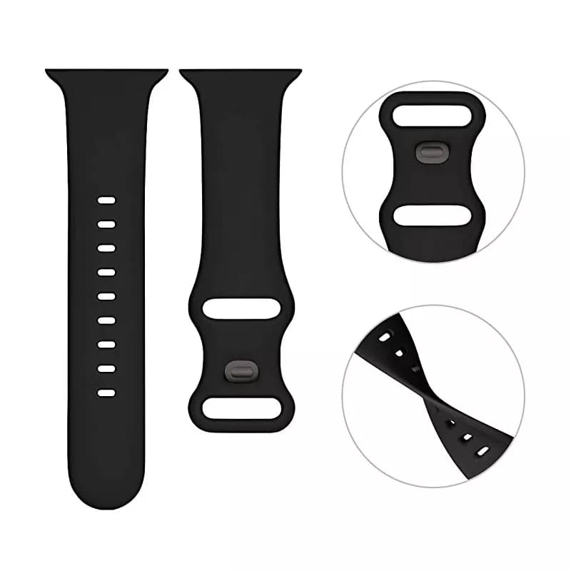 Techsuit W031 band voor Apple Watch 42mm / 41mm / 40mm / 38mm Series, Lichtroze