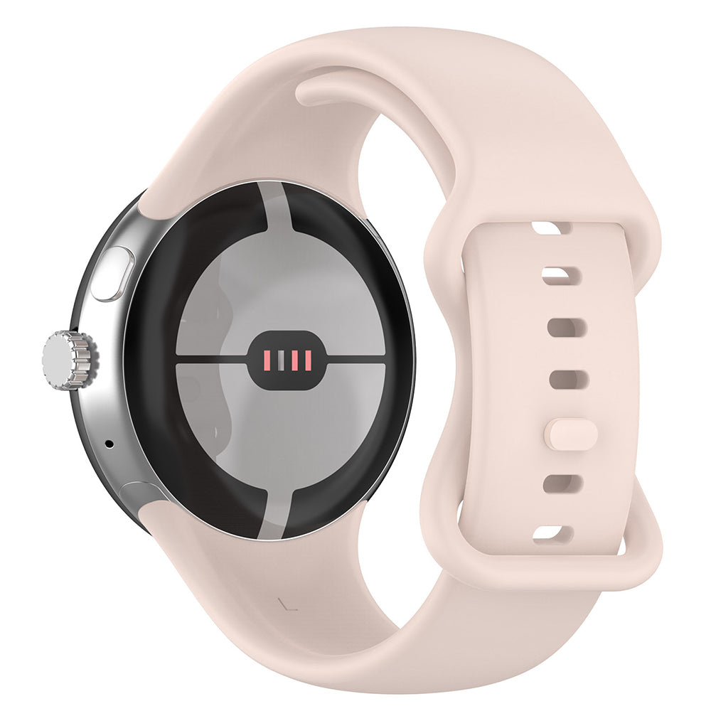 Bracelet Techsuit W031 pour Google Pixel Watch 3 45mm, Rose Clair