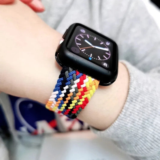 Techsuit-band W032 voor Apple Watch 41mm / 40mm / 38mm Series, Beige