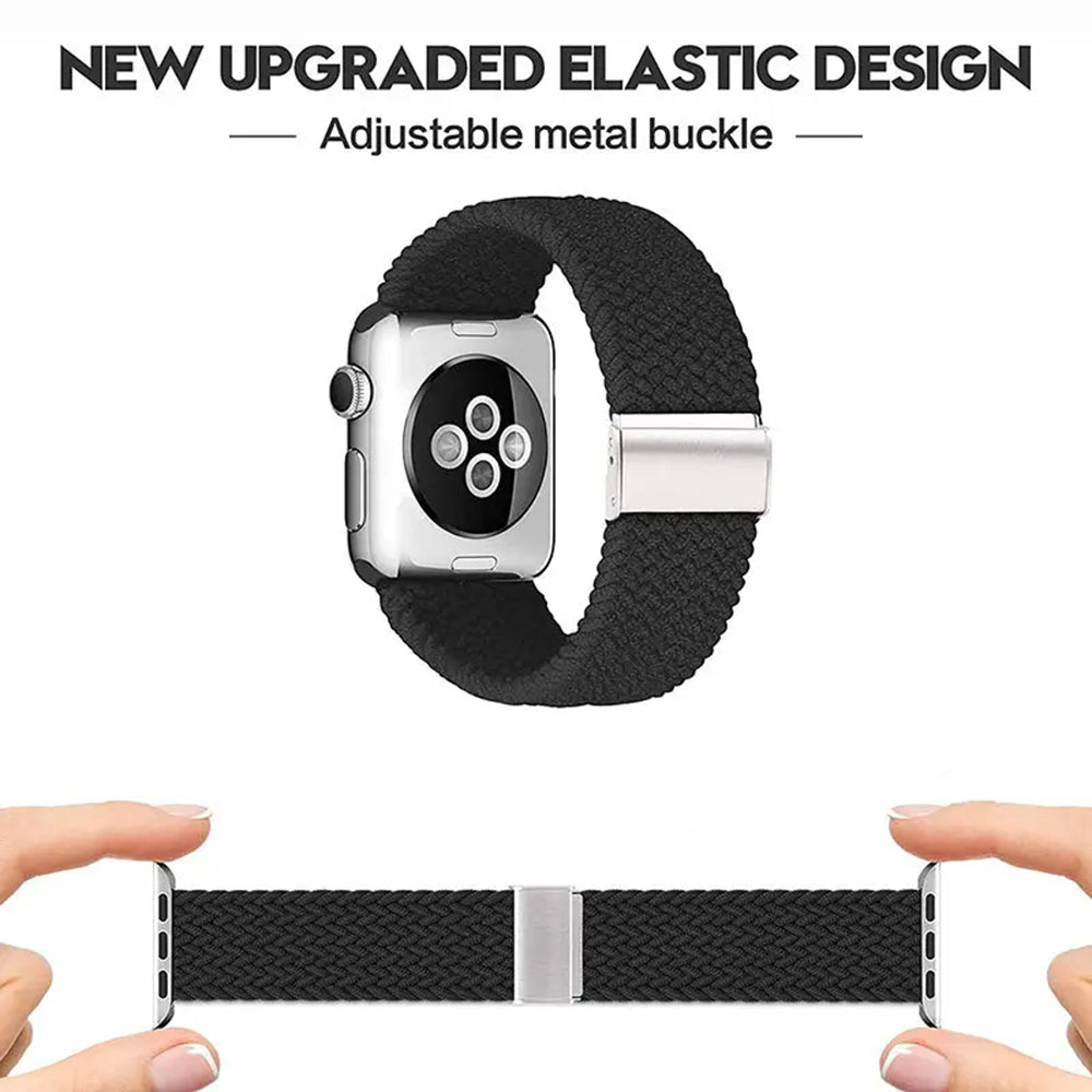 Techsuit W032 Armband für Apple Watch 49mm / 46mm / 45mm / 44mm / 42mm Serie, Grün Multicolor