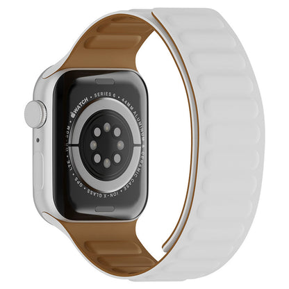 Techsuit W035 band voor Apple Watch 42mm / 41mm / 40mm / 38mm Series, Wit