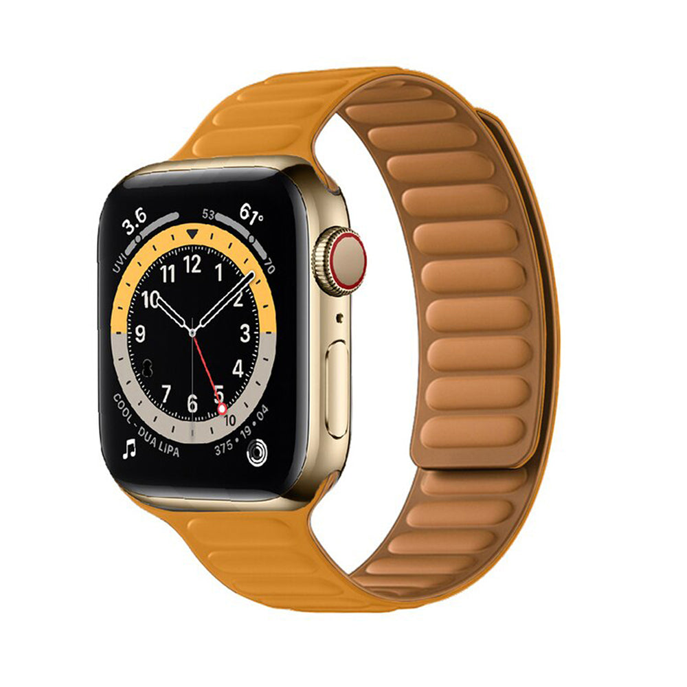 Techsuit W035 band voor Apple Watch 42mm / 41mm / 40mm / 38mm Series, Oranje