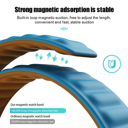 Bracelet Techsuit W035 pour Apple Watch 49mm / 46mm / 45mm / 44mm / 42mm Series, Blanc