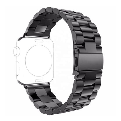 Bracelet Techsuit W036 pour Apple Watch 42mm / 41mm / 40mm / 38mm Series, Noir